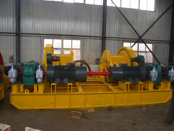 折線繩槽卷筒卷?yè)P(yáng)機(jī)